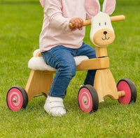 Thumbnail for wooden ride on bunny