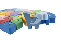 Thumbnail for KaperKidz - Alphabet Puzzle Elephant