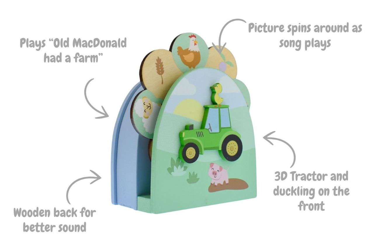 KaperKidz - Wooden Music Box