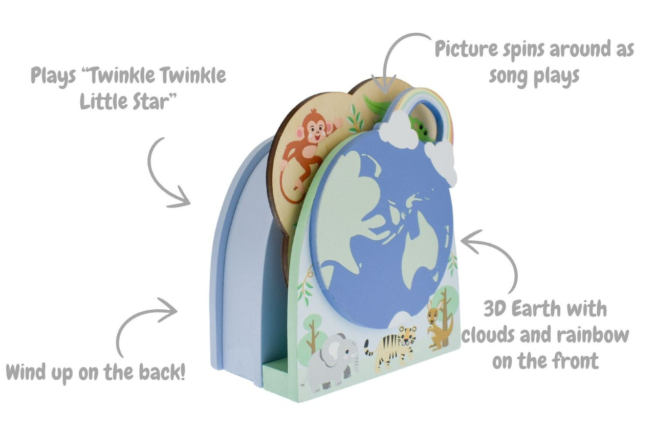 KaperKidz - Wooden Music Box