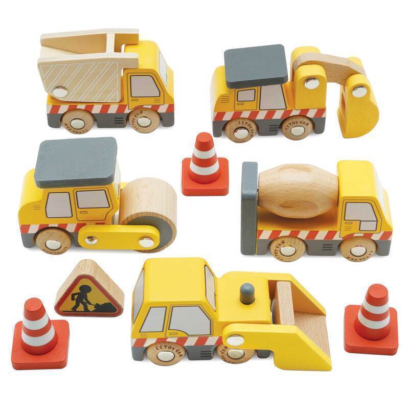 Le Toy Van - Construction Vehicle Set
