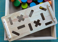 Thumbnail for QToys - Montessori Sand Tray Inserts