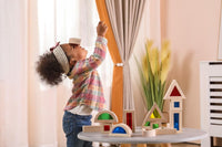 Thumbnail for Viga Toys - Large Wooden Rainbow Blocks