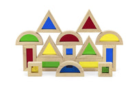 Thumbnail for Viga Toys - Large Wooden Rainbow Blocks