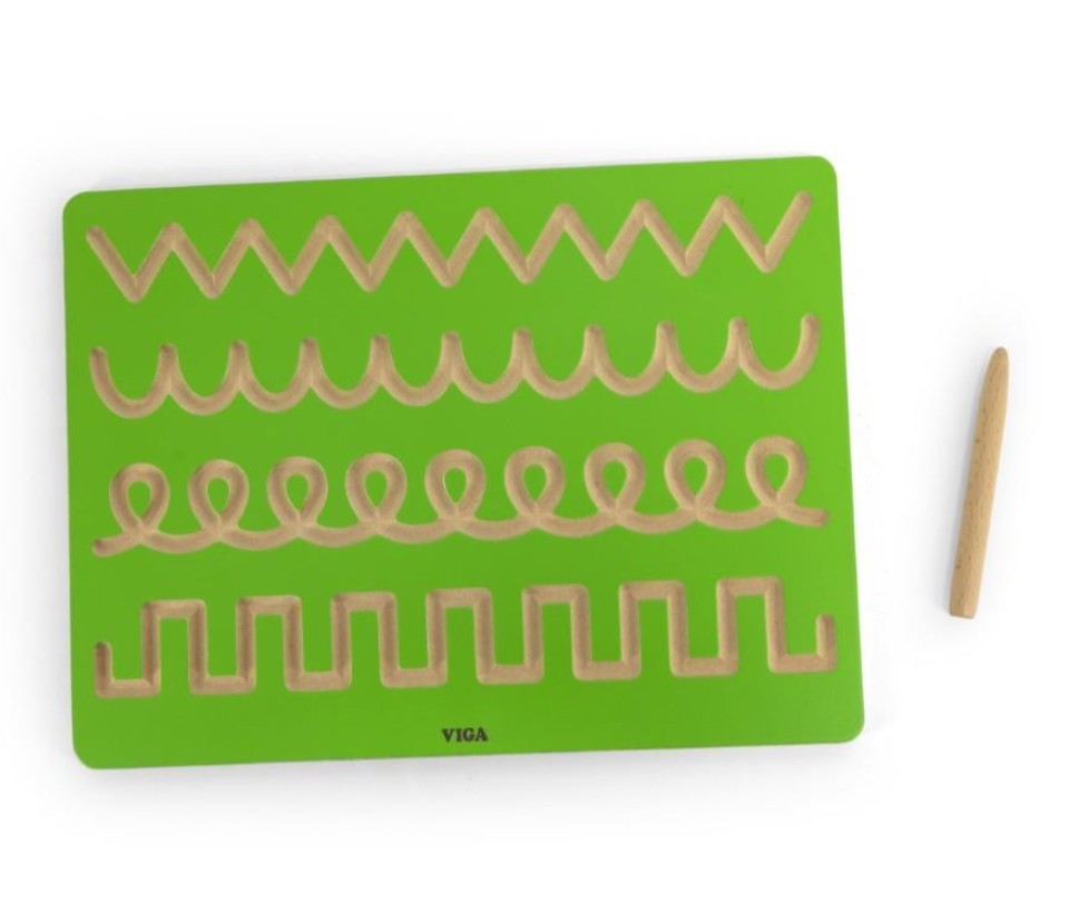 Viga Toys - Tracing Board Patterns - Wooden World
