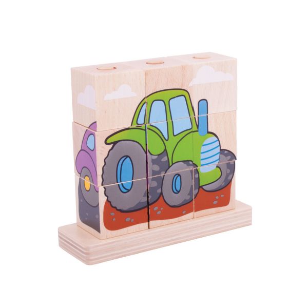 wooden toddler puzzle