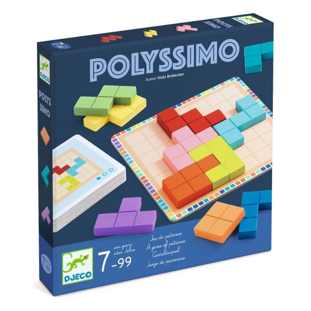 Djeco - Polyssimo Logic Game