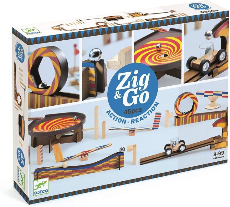 Djeco - Zig & Go Set (45 pieces)