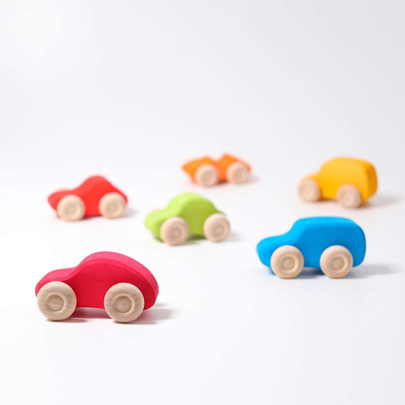 Grimm's - Coloured Cars (set of 6)