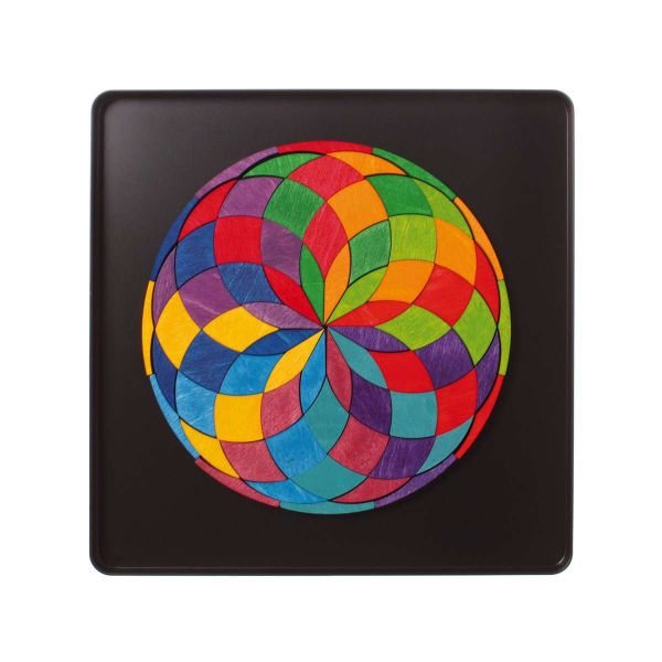 Grimm's - Mini Magnetic Colour Spiral Mandala