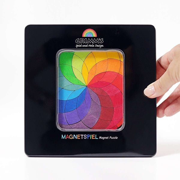 Grimm's - Mini Magnetic Colour Spiral Mandala