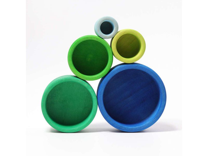 Grimm's - Stacking Bowls - Ocean