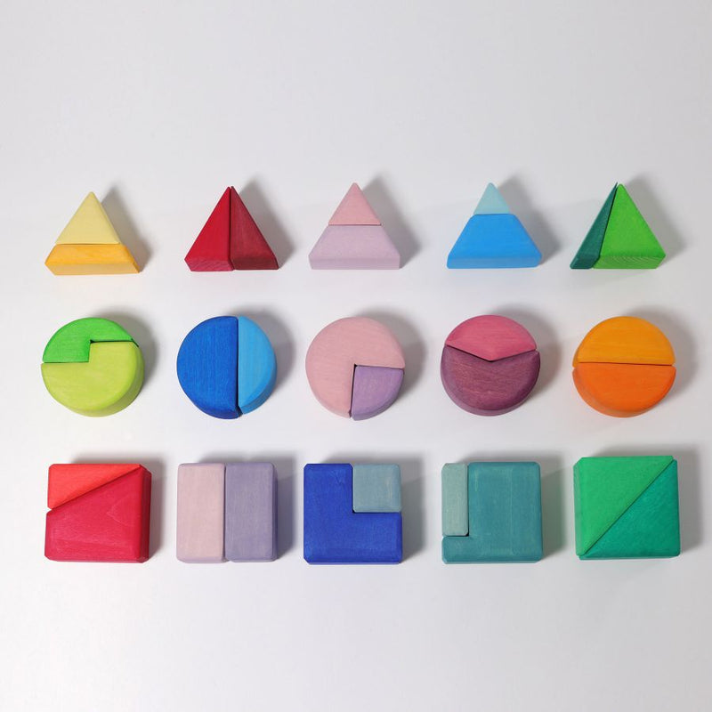 Grimm's - Triangle Square Circle Building Set
