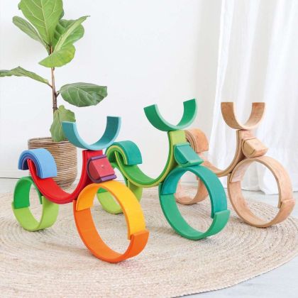 Grimm's Large Natural Rainbow Wooden World