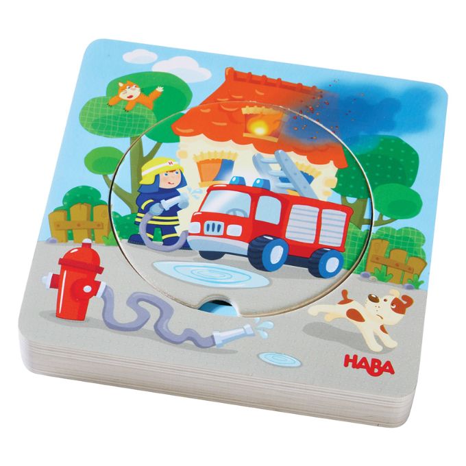 HABA - 5 Layer Puzzle Fire