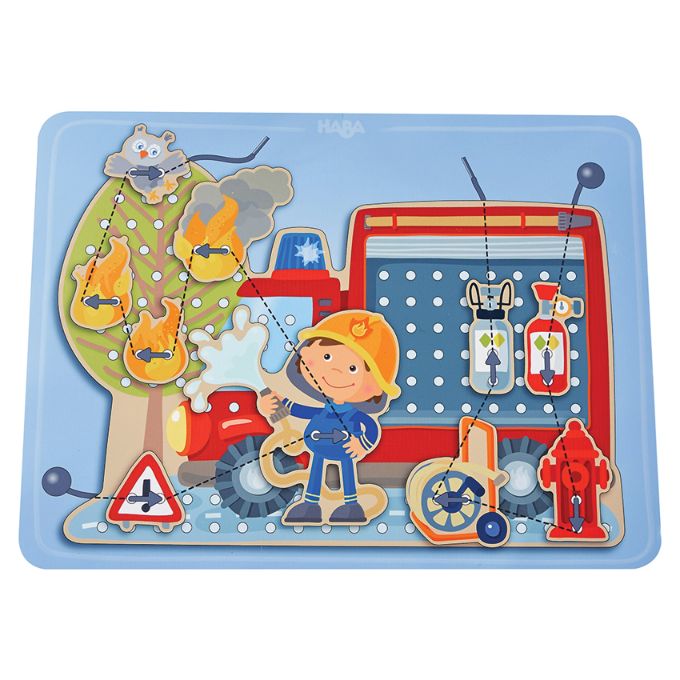 HABA - Threading Game Fire Truck