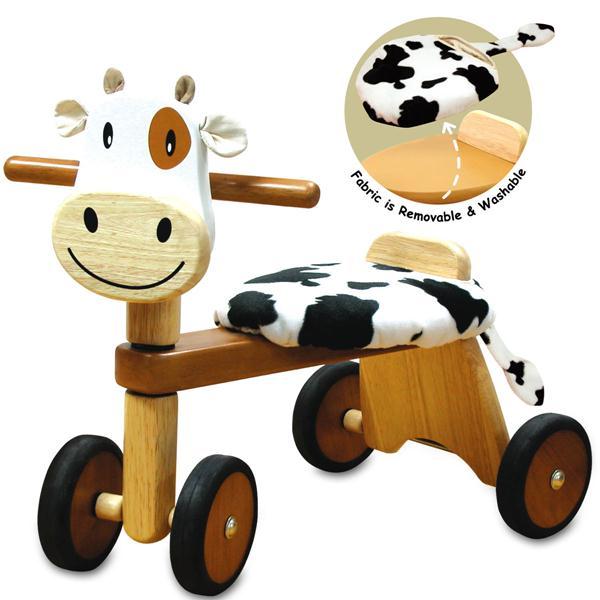 I'm Toy - Wooden Ride On Cow