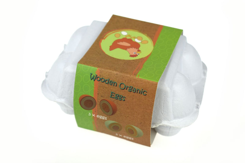 Kaper Kidz - Wooden Eggs (6 pack)