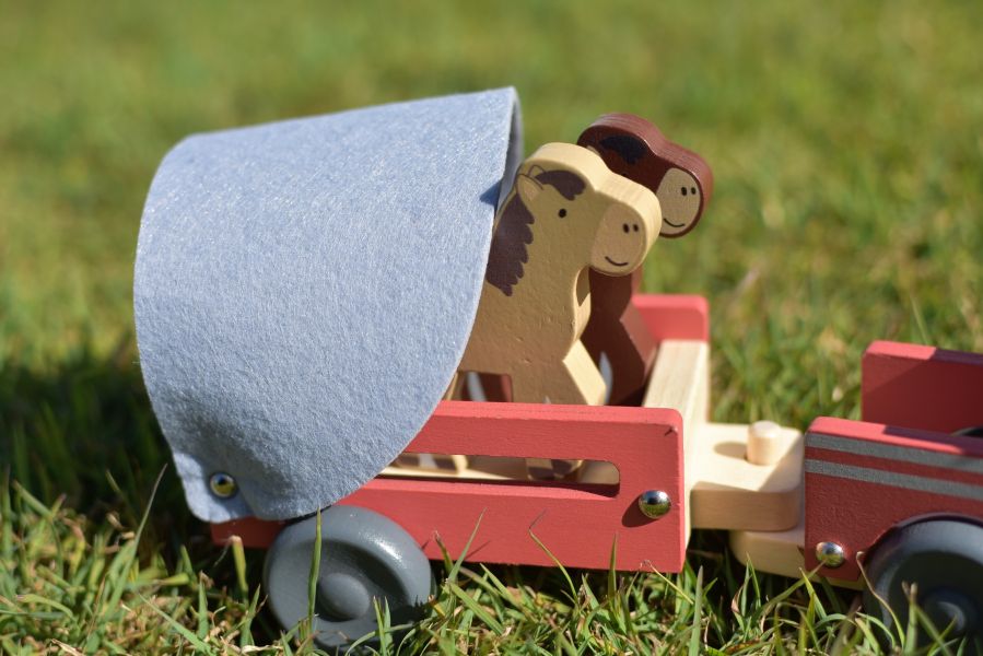 Kaper Kidz - Wooden Tractor or Truck with Animals