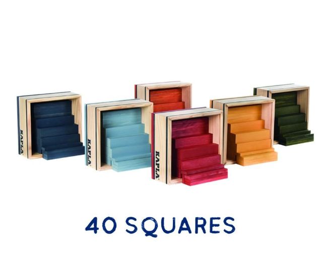 KAPLA - 40 Squares Colours