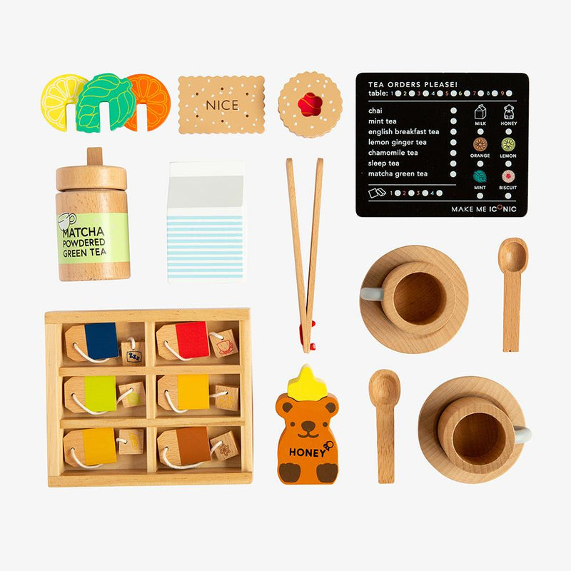 Make Me Iconic - Wooden Tea Set (Extension Kit)