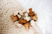 Thumbnail for QToys - Wooden Mushrooms