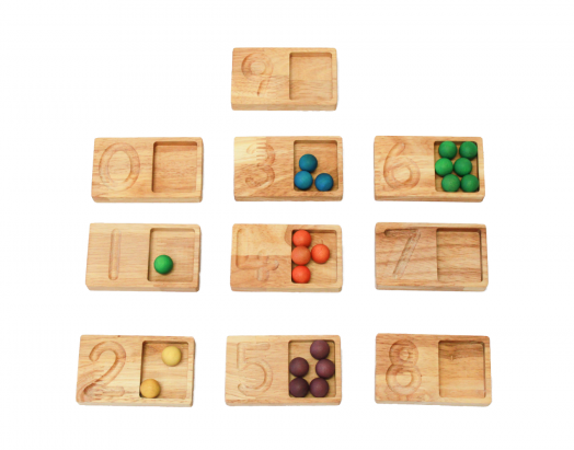 QToys - Counting and Writing Trays