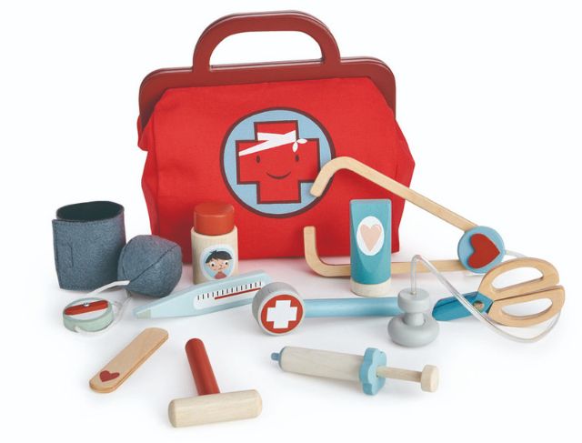 Vintage Doctor Wooden Kit