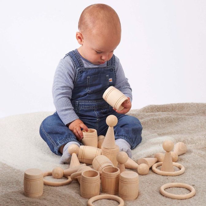TickiT - Wooden Heuristic Play Set
