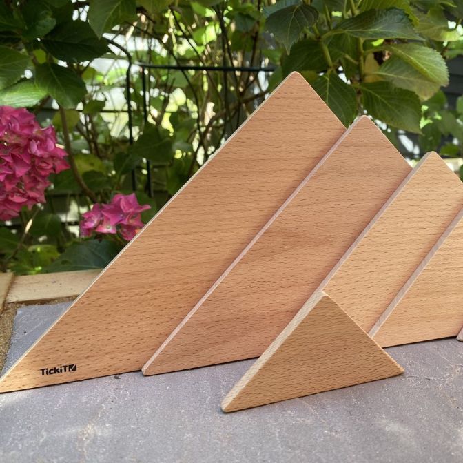 TickiT - Natural Architect Triangular Panels