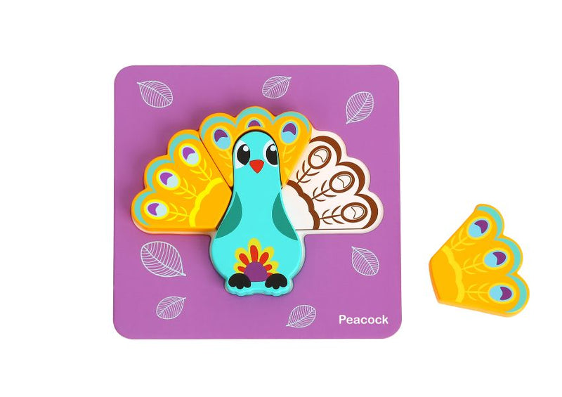 Tooky Toy - 6 in 1 Animal Puzzle
